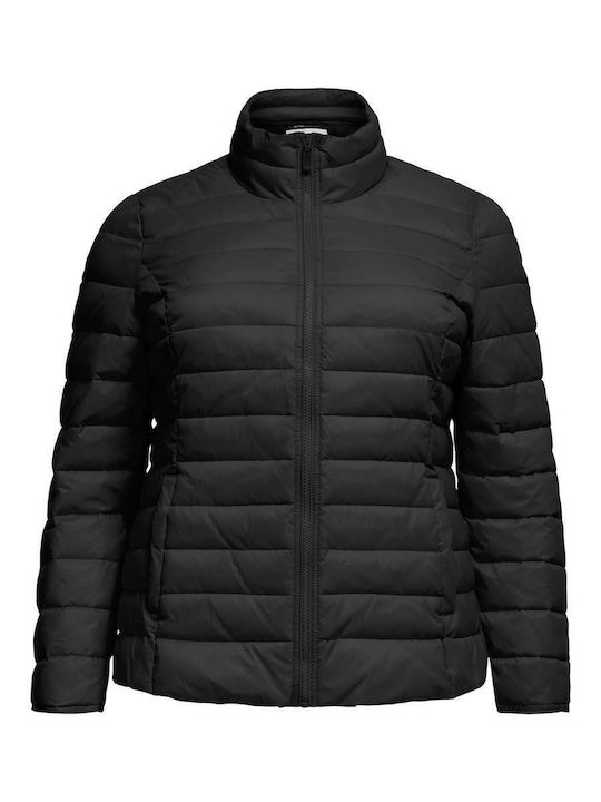 Tahoe Κοντό Γυναικείο Puffer Μπουφάν για Χειμώνα Μαύρο