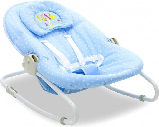 Asalvo Ηλεκτρικό Relax Μωρού Κούνια με Μουσική Blue για Παιδί έως 9kg