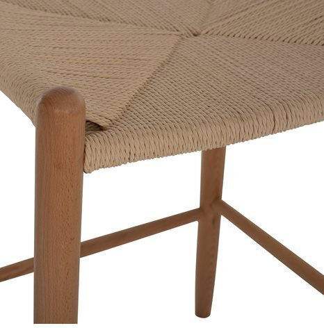 Hocker Bar Hölzernes Brave Beige 44x46x65cm