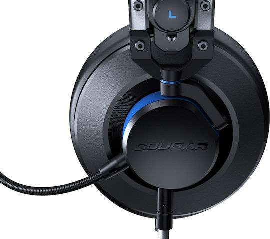 Cougar VM410 PS Over Ear Gaming Headset με σύνδεση 3.5mm for PC / PS5 / PS4 / XBOX