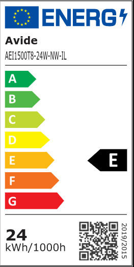 Avide AEI1500T8-24W-NW-IL Λάμπα LED 24W Τύπου Φθορίου 150εκ. για Ντουί G13 και Σχήμα T8 Φυσικό Λευκό 880lm