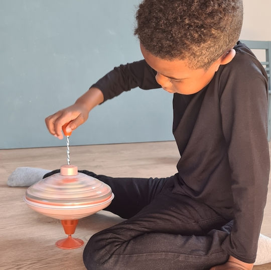 Egmont Large Jungle Spinning Top (Various Designs) 1pc