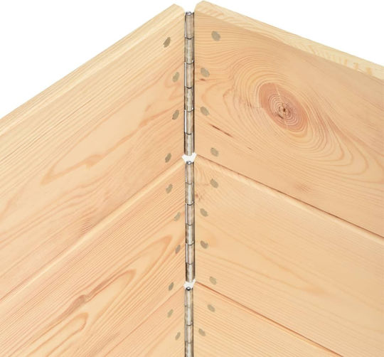 vidaXL Κολάρα Παλέτας 80x120x19εκ. 3τμχ