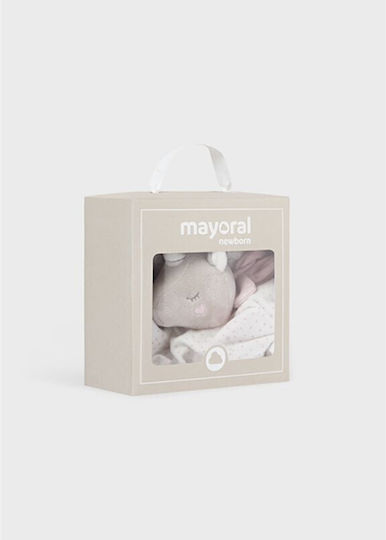 Mayoral Șervețel pentru bebeluși Unicorn Pink