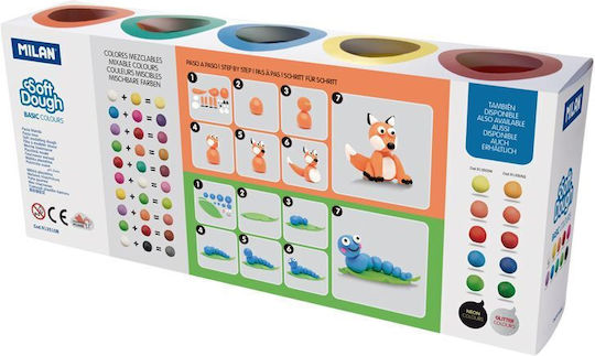 Milan Plasticină - Joc Pentru Vârsta 3+ Ani 10 Buc