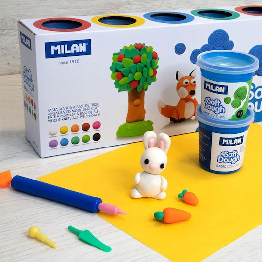 Milan Plasticină - Joc Pentru Vârsta 3+ Ani 10 Buc