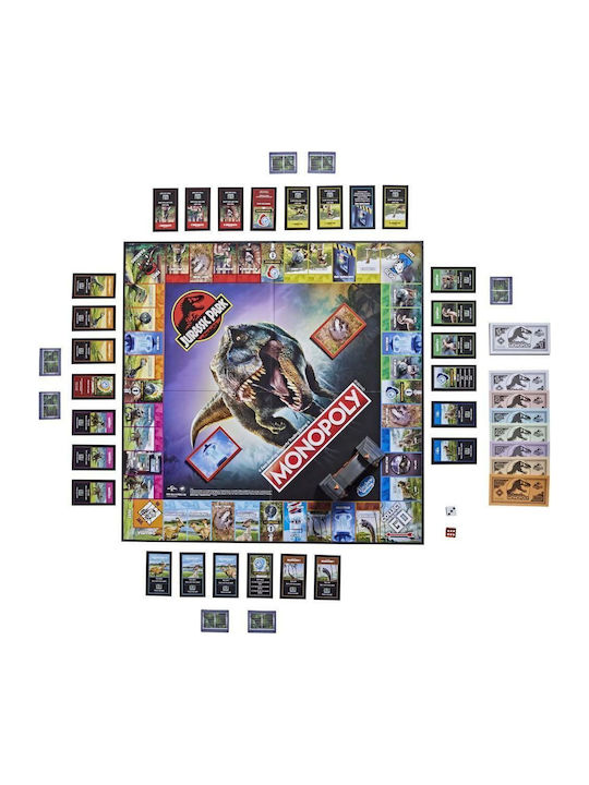 Hasbro Easter Candle Monopoly Jurassic Park for 8+ Years Hasbro