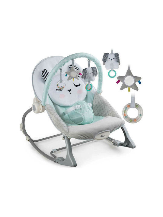 Ricokids Elektrisch Baby Relax mit Vibration Mint für Kind bis 9kg