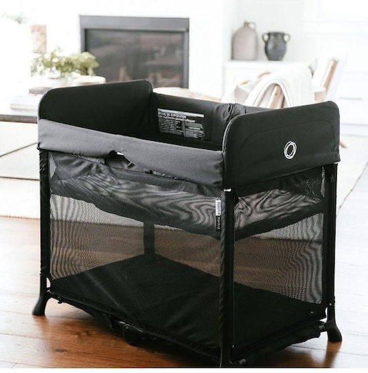 Bugaboo Stardust Laufstall 2 Ebenen mit Matratze Schwarz 98x64cm