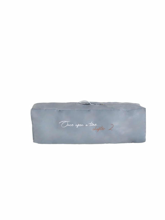 Cangaroo Once Upon A Time Playpen 2 Levels with Mattress Gray 125x62cm