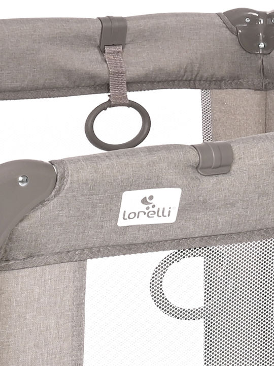 Lorelli Happy Game Zone Cool Park with Mattress Grey Star 100x100cm
