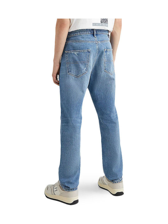Tommy Hilfiger Ανδρικό Παντελόνι Τζιν Regular Fit Μπλε