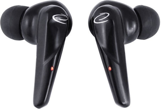 Esperanza EH231K In ear Bluetooth хендсфри Слушалки с Кутийка за Зареждане Черен