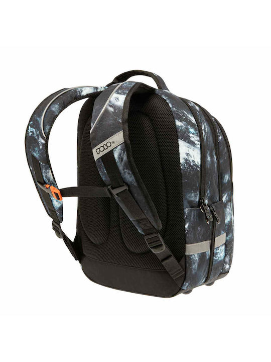 Polo Elite Schulranzen Rucksack Junior High-High School Bunt L31 x B20 x H44cm