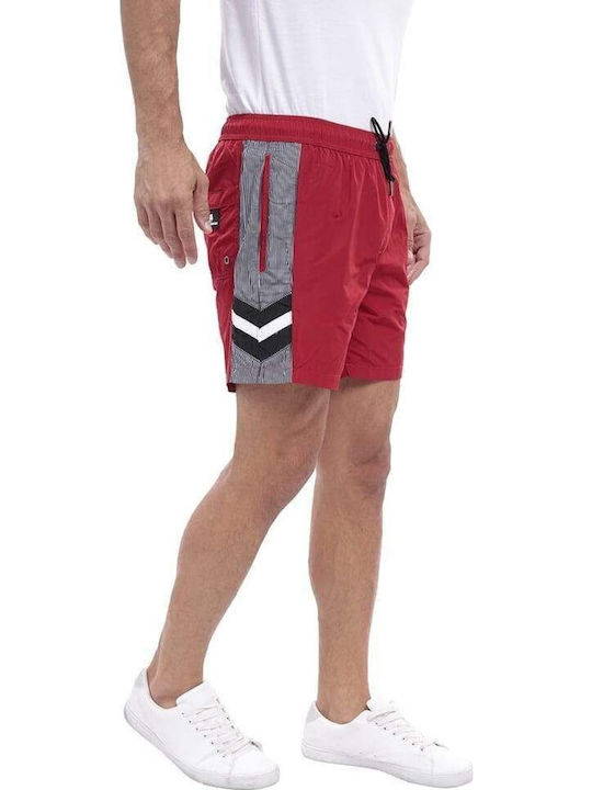 20MBM07 Men's Swimwear Shorts Red