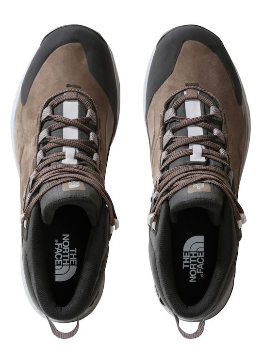 The North Face Cragstone Leather Pentru Bărbați Încălțăminte De Drumeție Tip Botine Maro Meldgrey