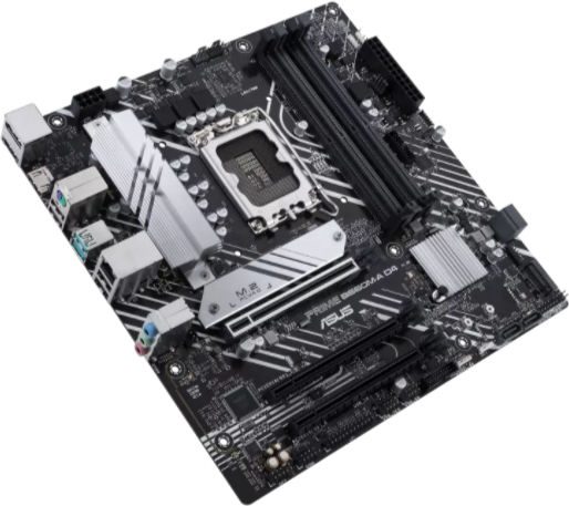 Asus Placă De Bază Prime B660M-A D4-CSM Micro ATX Cu Intel 1700 Socket 90MB19K0-M1EAYC