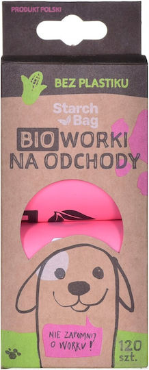 Zolux bioWorki Σακούλες Περιττωμάτων Σκύλου Ροζ