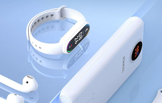 Romoss SW20PF Power Bank 20000mAh 22.5W με 2 Θύρες USB-A και Θύρα USB-C Power Delivery Λευκό