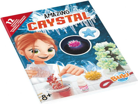 Buki Amazing Crystal STEM Joc Educațional Cristale pentru 8+ ani Ani