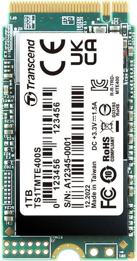 Transcend SSD 1TB M.2 NVMe PCI Express 3.0