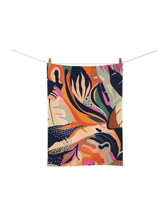 Chic Mic Botanical Garden Πετσέτα Κουζίνας από 100% Βαμβάκι 70x50cm