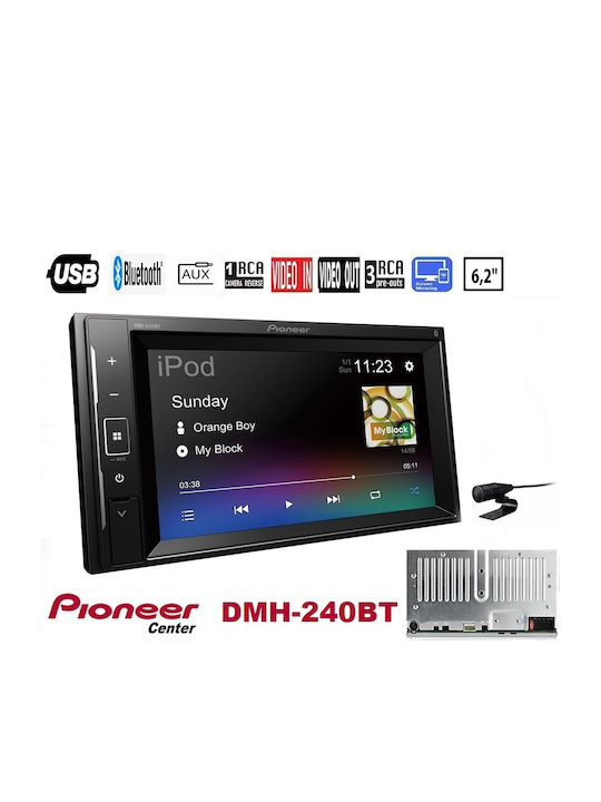 Pioneer Ηχοσύστημα Αυτοκινήτου 2DIN (Bluetooth/USB/AUX/WiFi/GPS/Apple-Carplay/Android-Auto) με Οθόνη 6.2"