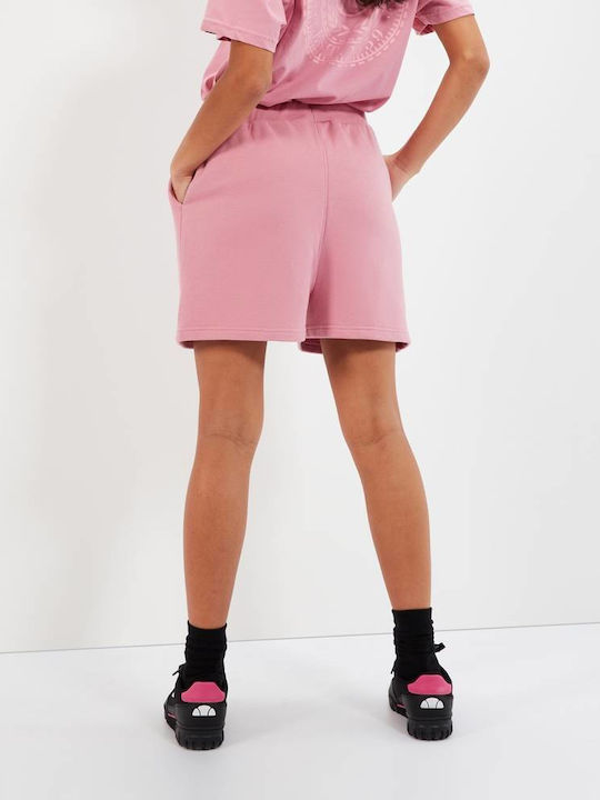 Ellesse Shanni SGR17948 Women's High-waisted Sporty Shorts Pink SGR17948-814