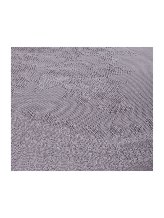 Nef-Nef Homeware Valencia Κουβέρτα Πικέ Υπέρδιπλη 230x250εκ. Gray