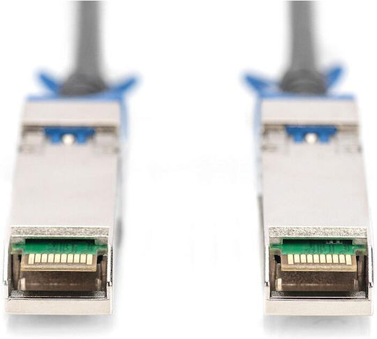 Digitus Καλώδιο Οπτικής Ίνας SFP+ 2m Μαύρο
