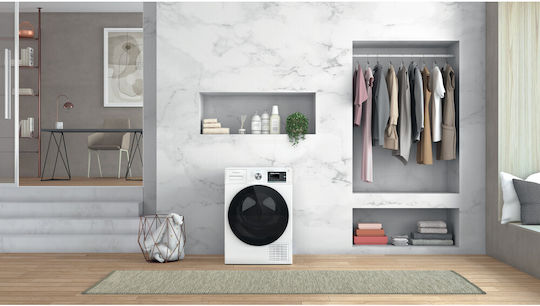 Whirlpool W7 D94WB EE Στεγνωτήριο 9kg με Αντλία Θερμότητας