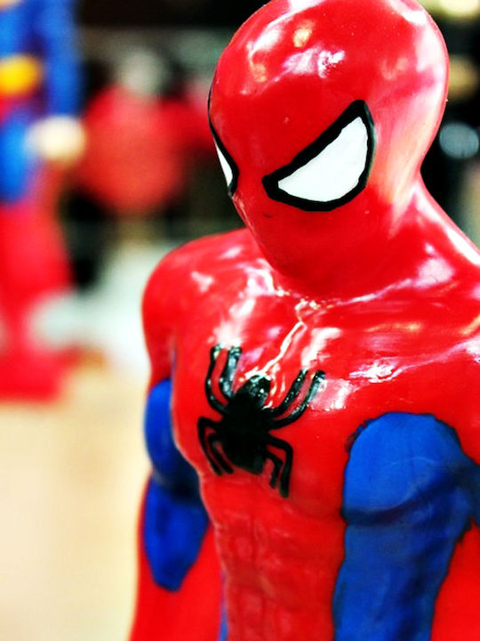 Πασχαλινή Λαμπάδα Spiderman 31εκ. Άνθρωπος Αράχνη