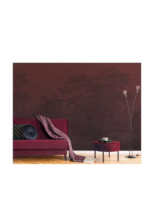 Wallpaper Circle Of Life Red L300xW280cm