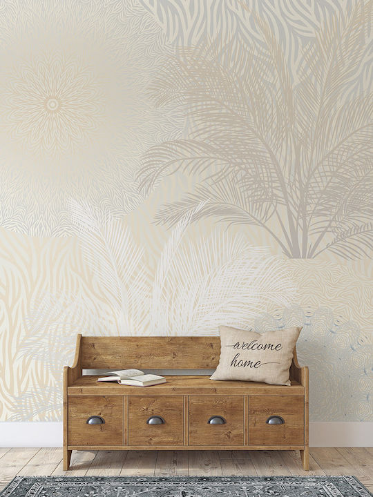 Wallpaper Circle Of Life Beige L300xW280cm