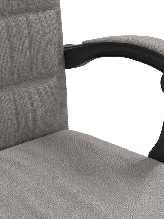 vidaXL Scaun De Birou Cu Înclinare Taupe