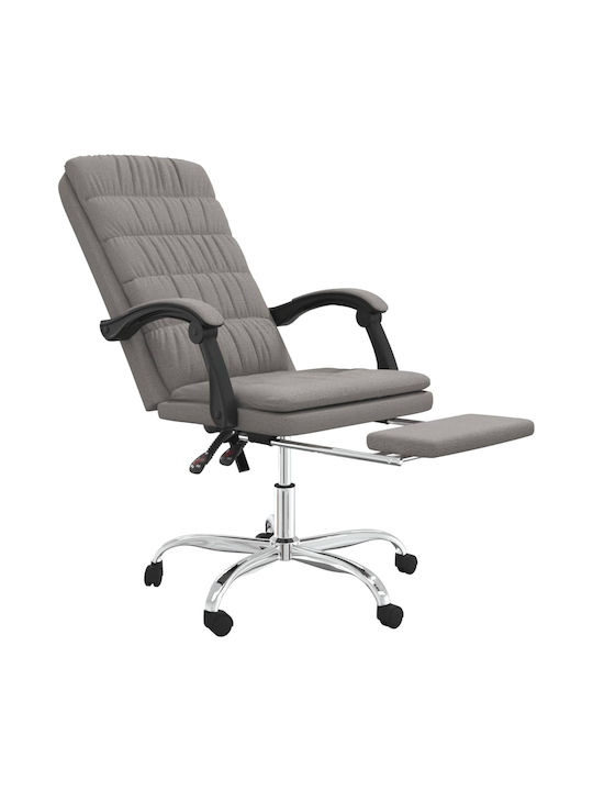 vidaXL Scaun De Birou Cu Înclinare Taupe