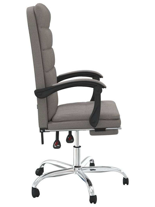 vidaXL Scaun De Birou Cu Înclinare Taupe
