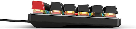 Glorious PC Gaming Race The GMMK Gaming Mechanical Keyboard with Gateron Brown switches and RGB lighting (English US)