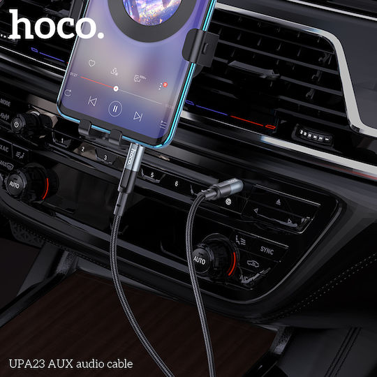 Hoco 3.5mm Male To 3.5mm Male Audio Cable Black 1m UPA23