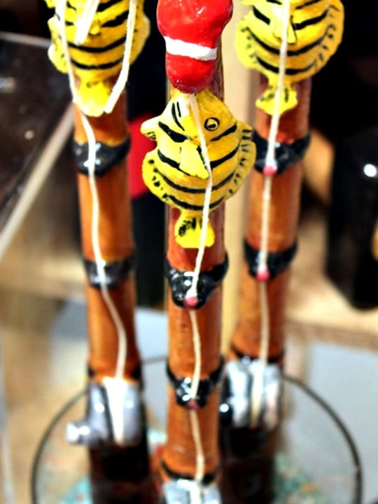 Easter Candle Scented and Handmade Fishing Rod Candle 36pcs