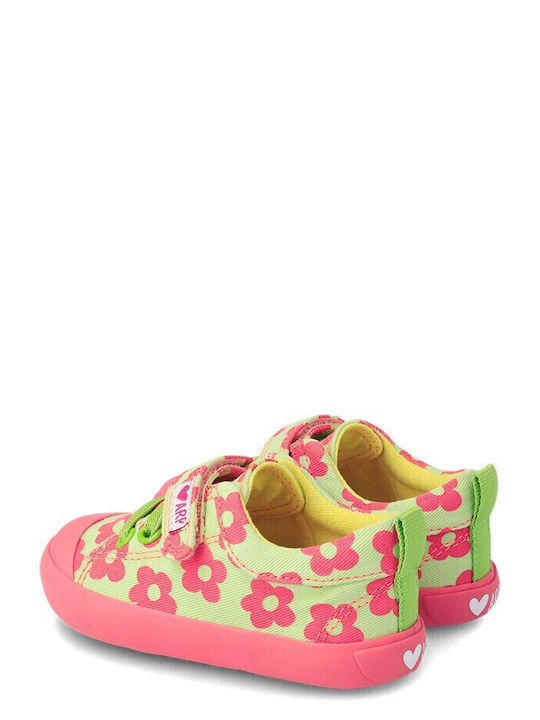 Kids Sneakers Anatomic with Scratch Green