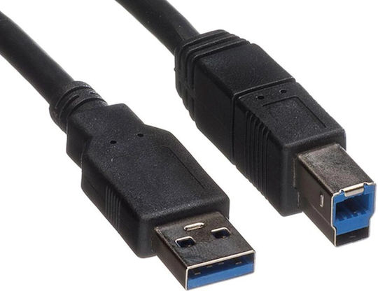 Roline USB 3.1 Cable USB-A male - USB-B male 1.8m (11.02.8870)