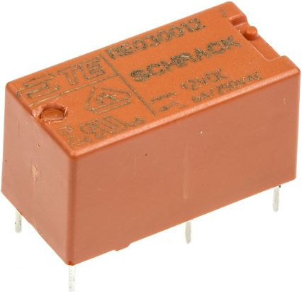Schrack Ρελέ 24V 6A Μινιατούρας 1P 24V DC 6A RE030024 01.077.0025
