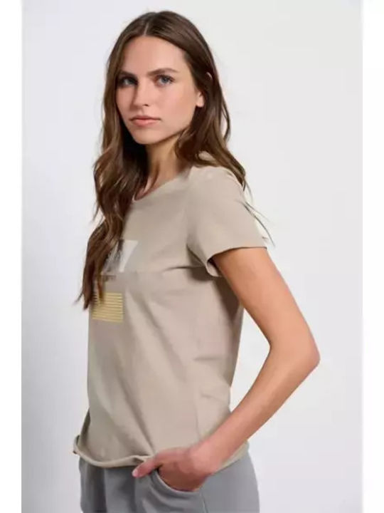 Women's T-shirt Beige