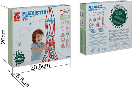 Hape Παιχνίδι Κατασκευών Flexistix Creativity Kit για Παιδιά 4+ Ετών