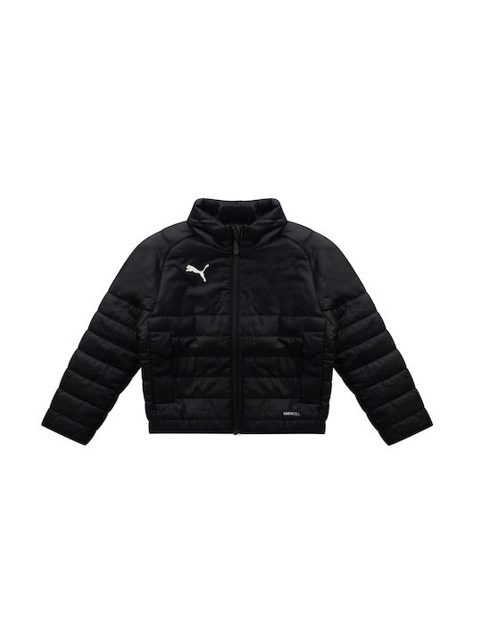 Puma Kids Quilted Jacket short Black Liga