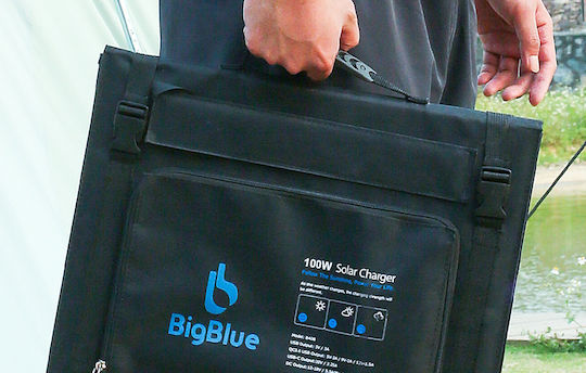 Bigblue B408 Încărcător Solar Pliabil Panou Solar 100W (Baterii Reîncărcabile)