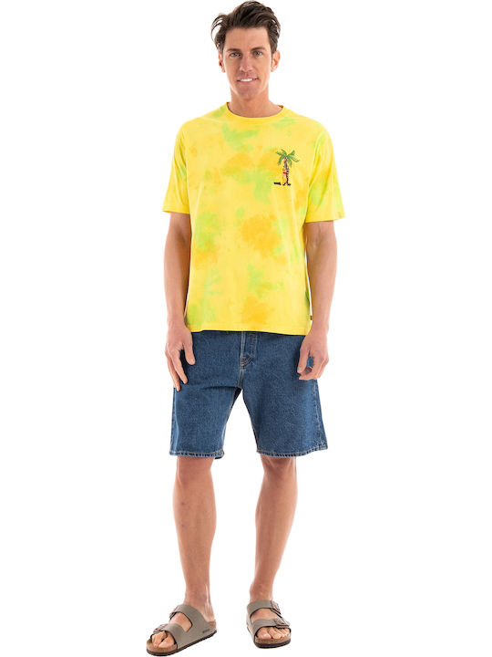 Artwork T-shirt Yellow