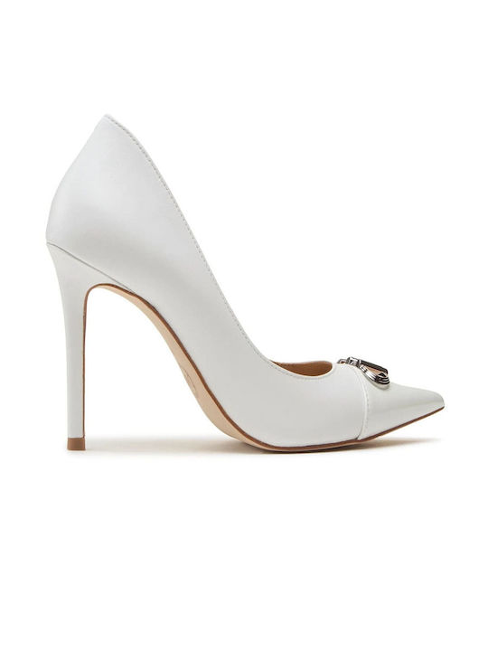 Michael Kors Pointed Toe Heel with Stiletto Heel White