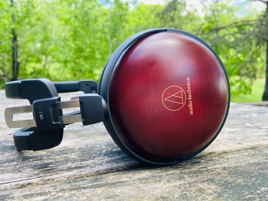 Audio Technica ATH-AWAS Kabelgebunden Über Ohr Kopfhörer Rot